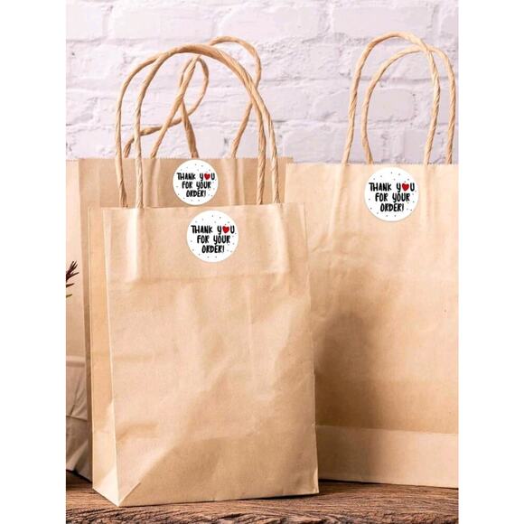 x500 "Thank you for your order" sticker Shipping Supplies - Picture 3 of 3